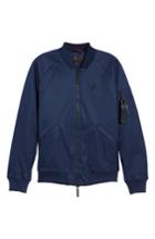Men's Nike Jordan Sportswear Wings Ma-1 Bomber Jacket, Size - Blue