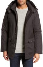 Men's Bugatchi Hooded Jacket - Black
