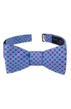 Men's Ted Baker London Alternating Dot Silk Bow Tie, Size - Blue