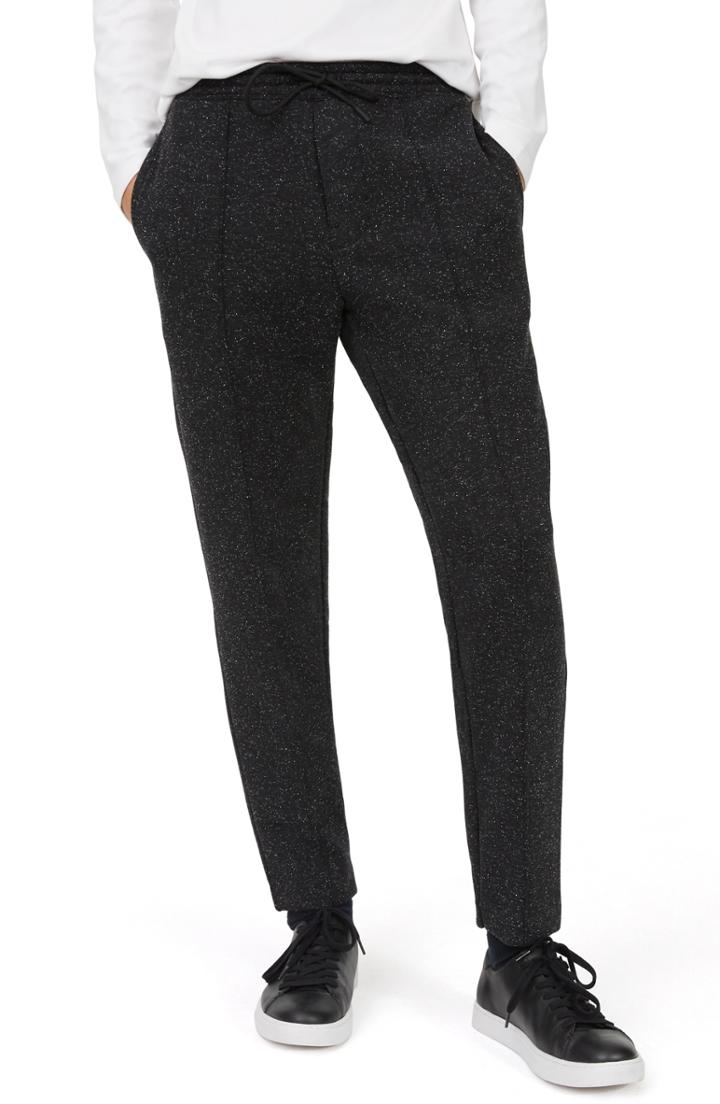 Men's Club Monaco Trim Fit Jogger Pants - Black