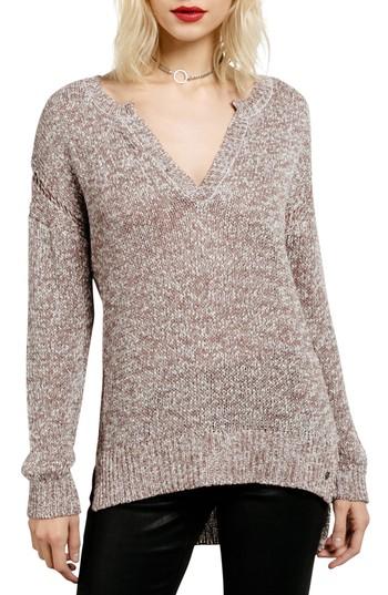 Women's Volcom Keepin Cozy Sweater - Purple