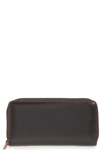 Women's Lodis Ada Rfid Zip Around Wallet - Black