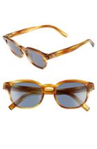 Men's Salvatore Ferragamo 866s 50mm Sunglasses - Striped Grey