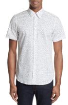 Men's Ps Paul Smith Extra Trim Fit Half Moon Print Sport Shirt