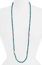 Women's Armenta New World Apatite & Opal Beaded Long Necklace