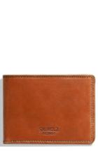 Men's Shinola Harness Slim 2.0 Bifold Leather Wallet - Brown