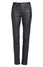 Women's Polo Ralph Lauren Five Pocket Leather Skinny Pants