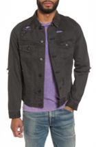 Men's Nxp Norge Denim Jacket, Size - Black