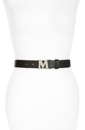 Women's Mcm Reversible Leather Belt