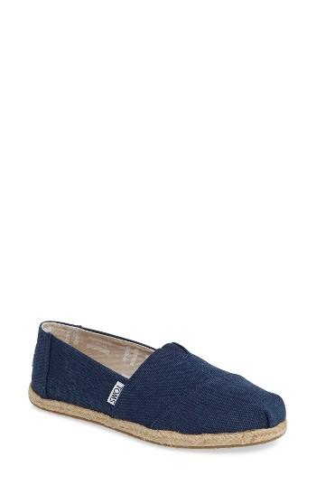 Women's Toms Espadrille Slip-on .5 M - Blue