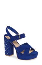 Women's Leith Toni Platform Sandal .5 M - Blue