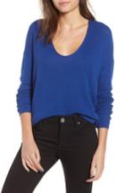 Women's Bp. Textured Stitch V-neck Pullover - Blue