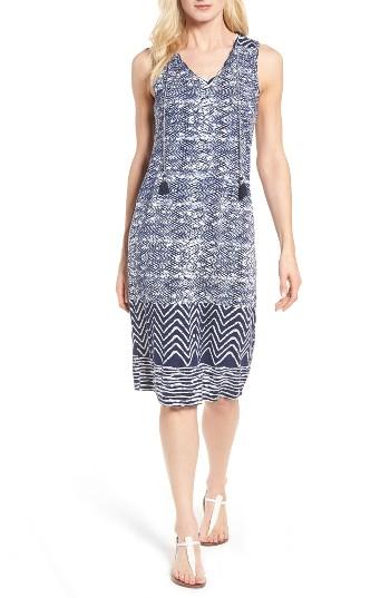 Women's Lucky Brand Batik Print Midi Dress