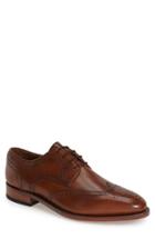 Men's Johnston & Murphy 'melton' Wingtip .5 D - Brown