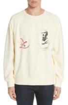 Men's Burberry Earlford Graphic Sweatshirt - Yellow