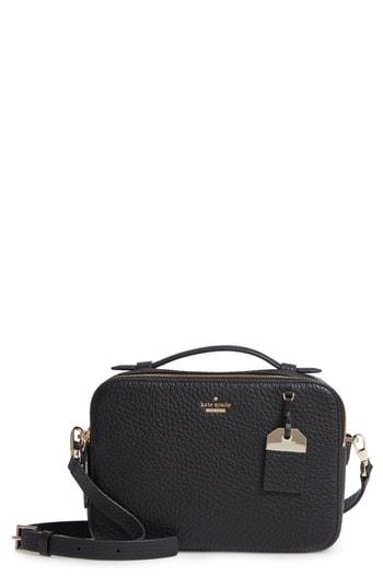 Kate Spade New York Carter Street - Large Juliet Leather Crossbody Bag - Black