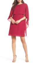 Women's Vince Camuto Cape Overlay Dress - Pink