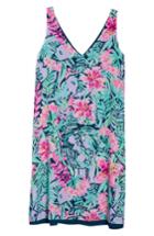 Women's Lilly Pulitzer Florin Sleeveless Shift Dress, Size - Blue