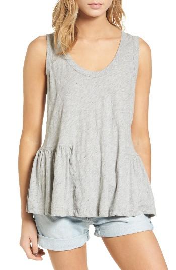 Women's Current/elliott The Sleeveless Girlie Tee - Grey