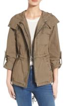 Women's Levi's Parachute Cotton Hooded Utility Jacket - Beige