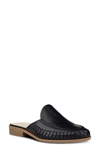 Women's Nine West Juanita Mule Slide .5 M - Black