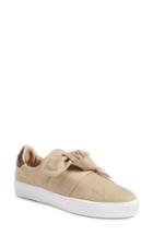 Women's Burberry Knot Leather Sneaker .5us / 37.5eu - Brown