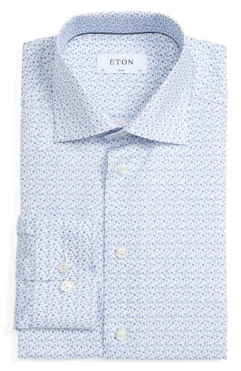 Men's Eton Slim Fit Floral Dress Shirt