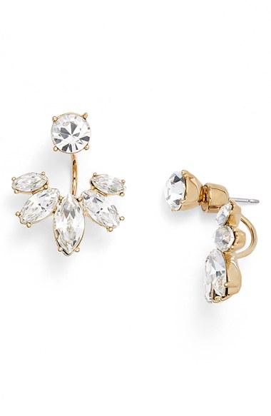Women's Marchesa Marquise Crystal Ear Jackets