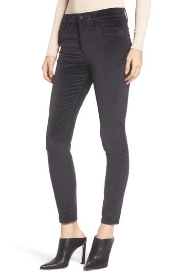 Women's Hudson Jeans Barbara High Waist Ankle Skinny Sateen Jeans - Grey