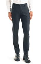 Men's Good Man Brand Flat Front Stretch Wool Trousers R - Grey