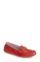 Women's Johnston & Murphy 'maggie' Moccasin .5 M - Red