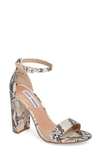Women's Steve Madden Carrson Sandal M - White