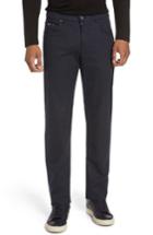 Men's Brax Five-pocket Stretch Cotton Trousers X 34 - Grey