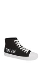 Women's Calvin Klein Jeans Iole High Top Sneaker M - Black