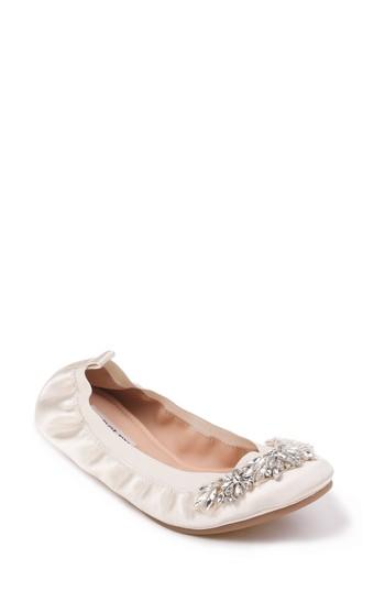 Women's Badgley Mischka Sasha Embellished Flat