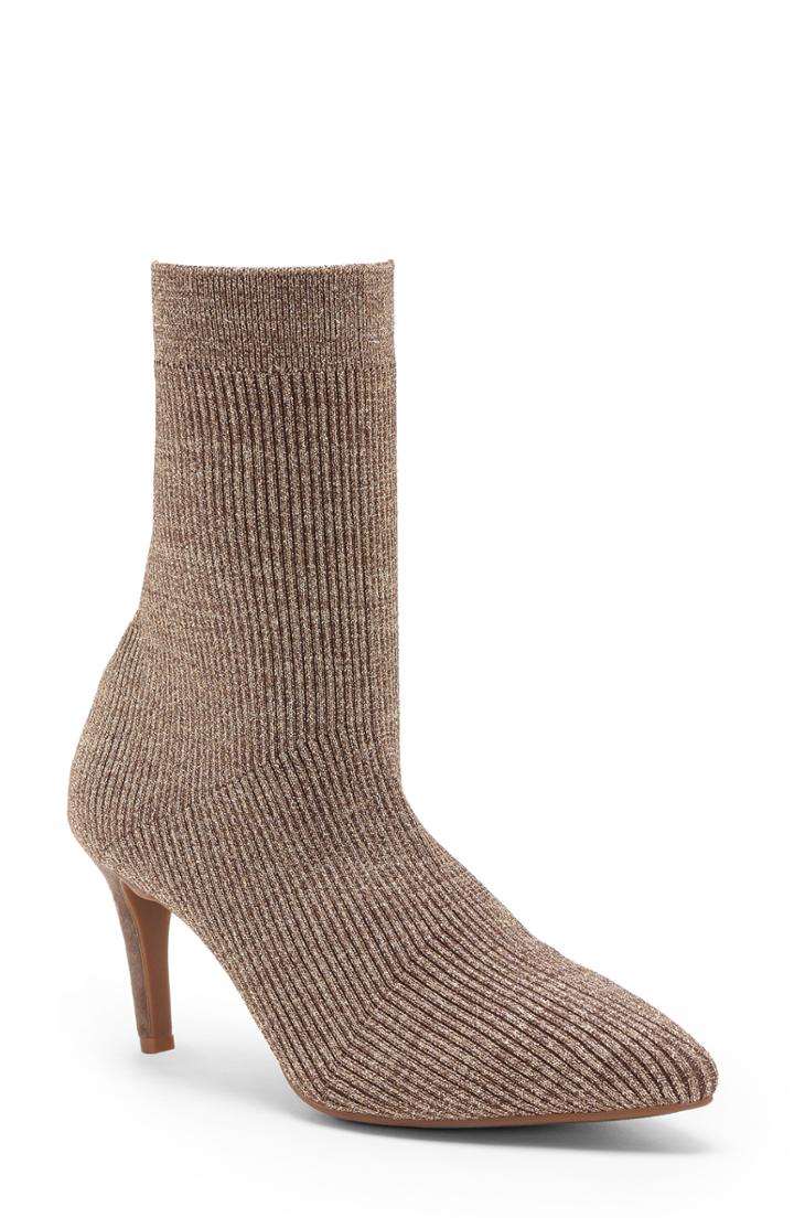 Women's Vince Camuto Roreeta Sock Boot M - Brown