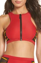 Women's Chromat Launch Bikini Top - Red