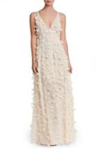 Women's Dress The Population Fleur Floral Applique Gown