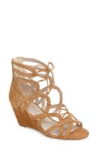 Women's Kenneth Cole New York 'dylan' Wedge Sandal .5 M - Brown