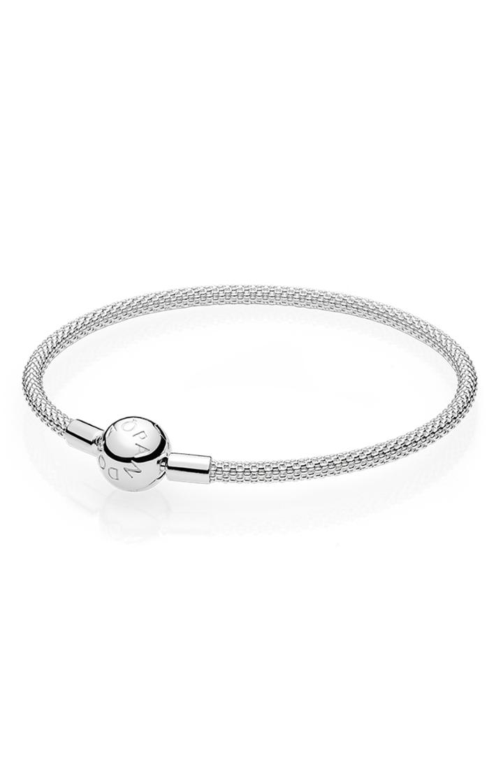 Women's Pandora Mesh Charm Bangle
