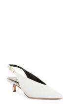 Women's Tibi Lia Slingback Pump Us / 37eu - White