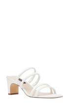 Women's Nine West Nakato Mule .5 M - White