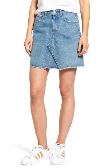 Women's Dl1961 Parker High Waist Denim Miniskirt