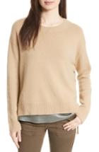 Women's Vince Lace Up Cashmere Pullover