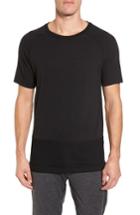 Men's Alo Darma Mesh Hemmed T-shirt - Black