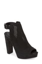 Women's Pelle Moda Paityn Platform Sandal .5 M - Black