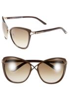 Women's Tom Ford 'celia' 59mm Cat Eye Sunglasses -