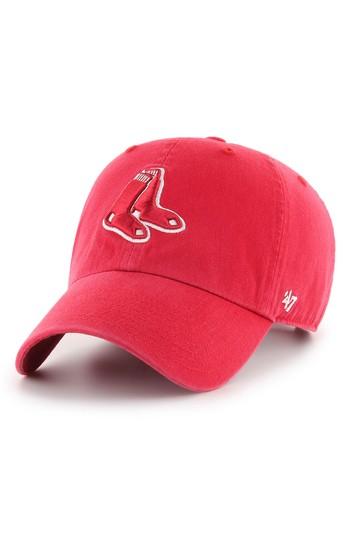 Men's 47 Brand Mlb Ball Cap - Red