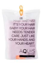 Aquis Lisse Luxe Desert Rose Hair Turban, Size - Pink