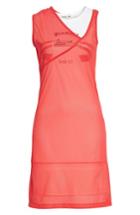 Women's Helmut Lang Re-edition Mesh Layer Dress - Red